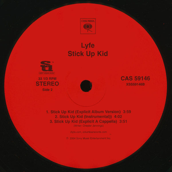 Lyfe Jennings - Stick Up Kid