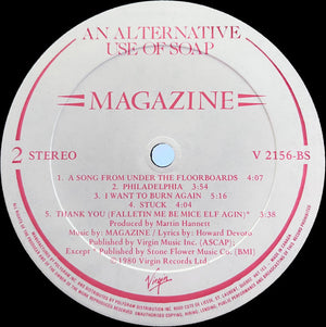 Magazine - An Alternative Use Of Soap