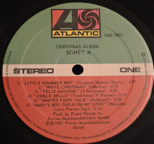 Boney M. - Christmas Album - 1981