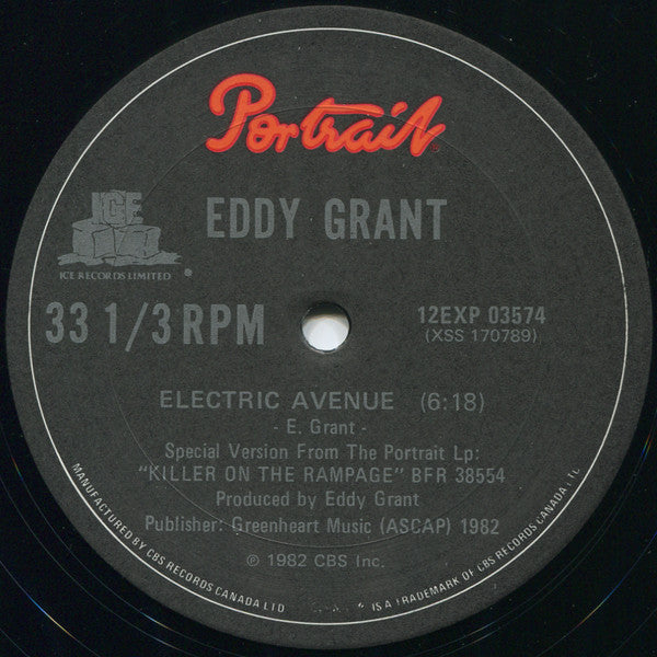 Eddy Grant - Electric Avenue / Time Warp - 1982