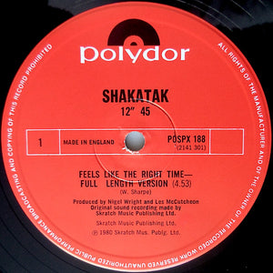 Shakatak - Feels Like The Right Time - 1980
