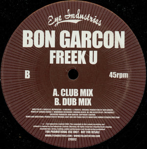 Bon Garçon - Freek U (Full Intention Mixes)