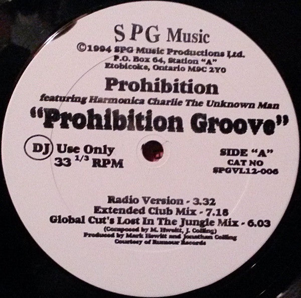 Prohibition - Prohibition Groove / In Case Of Emergency