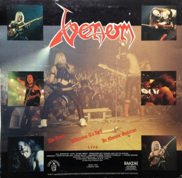 Venom - Canadian Assault - 1985