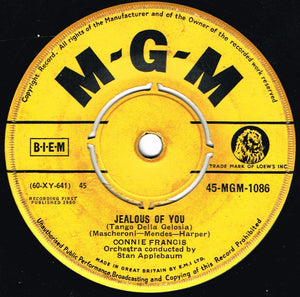 Connie Francis - Everybody's Somebody's Fool - 1960