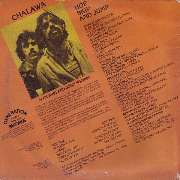 Chalawa - Hop, Skip And Jump - 1979