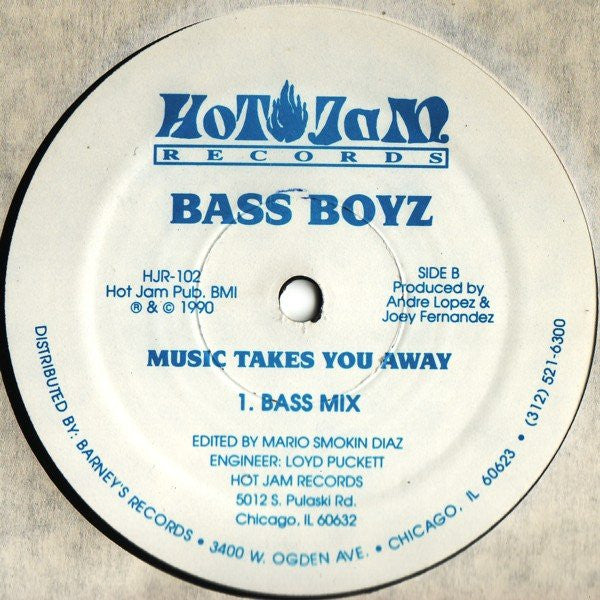 The Bass Boyz - Music Takes You Away
