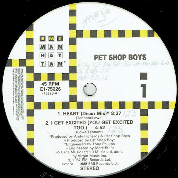 Pet Shop Boys - Heart - 1988