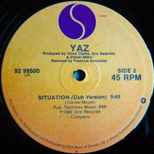 Yazoo - Situation - 1982