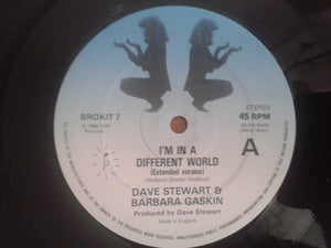 Dave Stewart & Barbara Gaskin - I'm In A Different World - 1984