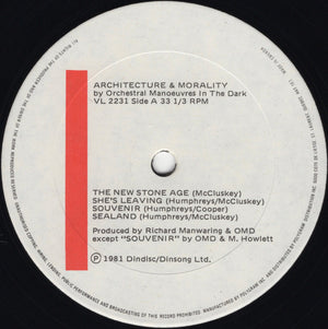 Orchestral Manoeuvres In The Dark - Architecture & Morality - 1981