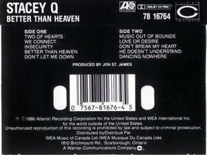 Stacey Q - Better Than Heaven - 1986