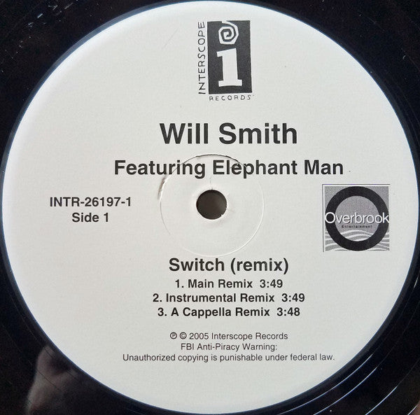 Will Smith - Switch (Reggae Remix) - 2005