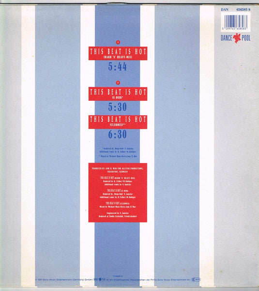 B.G. The Prince Of Rap - This Beat Is Hot (Hard 'n' Heavy-Mix) (Remix)