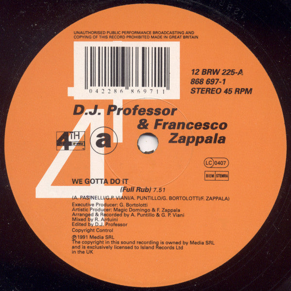 DJ Professor - We Gotta Do It