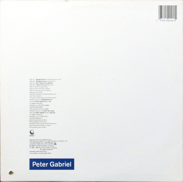 Peter Gabriel - Sledgehammer - 1986