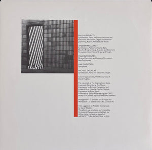 Orchestral Manoeuvres In The Dark - Architecture & Morality - 1981