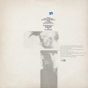 Anne Clark - Changing Places - 1983