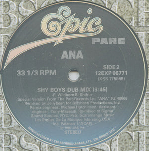 Ana - Shy Boys - 1987