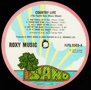 Roxy Music - Country Life - 1974