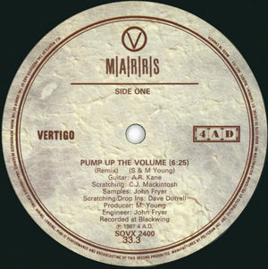 M|A|R|R|S - Pump Up The Volume