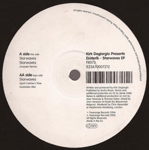 Kirk DeGiorgio Presents Esoterik - Starwaves EP - 2006
