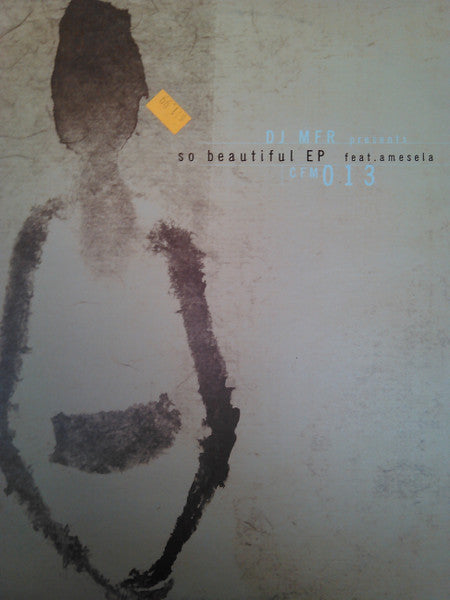 DJ MFR - So Beautiful EP