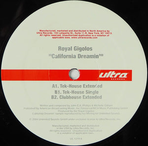 Royal Gigolos - California Dreamin'