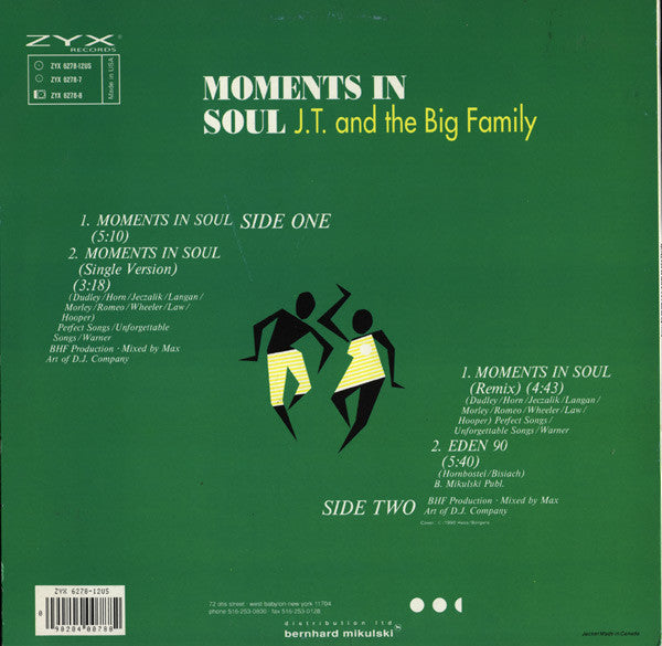 J.T. And The Big Family - Moments In Soul