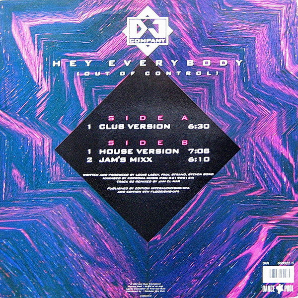 DJ Company - Hey Everybody (Out Of Control)