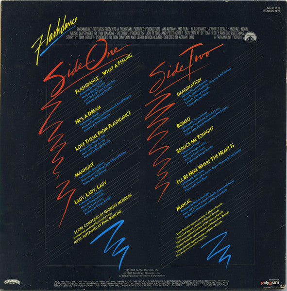 Various - Flashdance (Original Soundtrack From The Motion Picture) - 1983