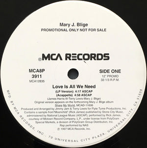 Mary J. Blige - Love Is All We Need