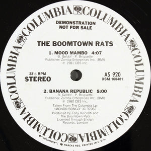 Boomtown Rats, The - Up All Night / Mood Mambo / Banana Republic - 1981