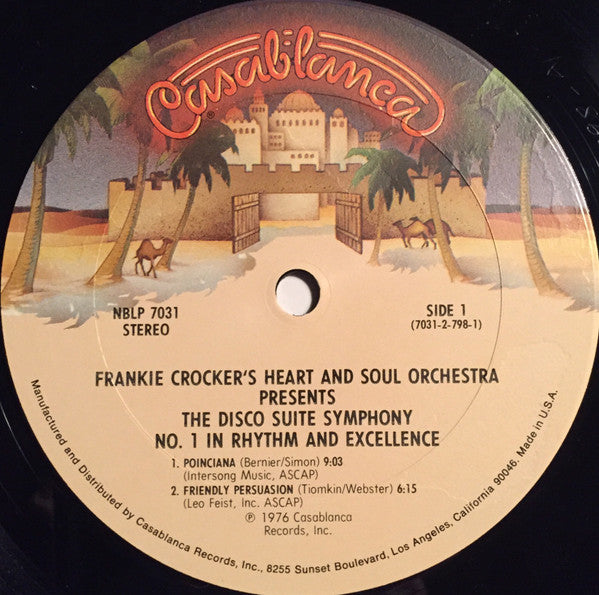 The Heart And Soul Orchestra - Presents The Disco Suite Symphony No. 1 In Rhythm And Excellence