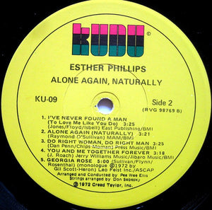 Esther Phillips - Alone Again, Naturally - 1972
