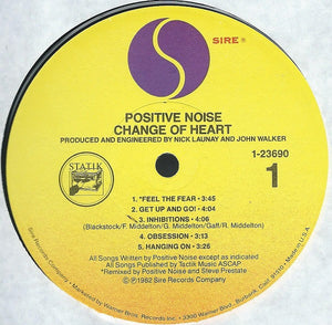 Positive Noise - Change Of Heart