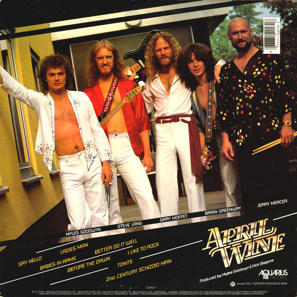 April Wine - Harder.....Faster - 1979