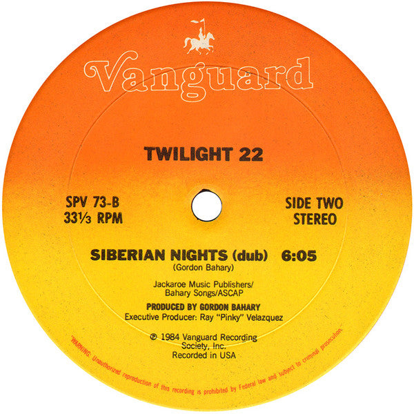 Twilight 22 - Siberian Nights - 1984