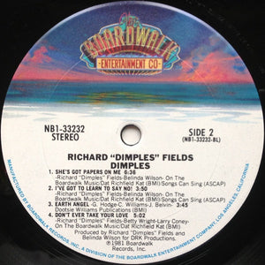Richard 'Dimples' Fields - Dimples - 1981