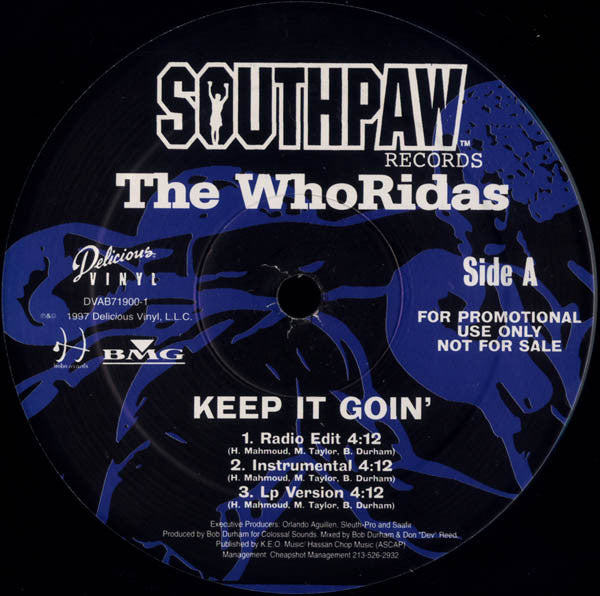 The Whoridas - Keep It Goin' / Till The Wheels Fall Off