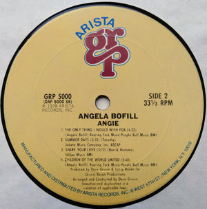 Angela Bofill - Angie - 1978