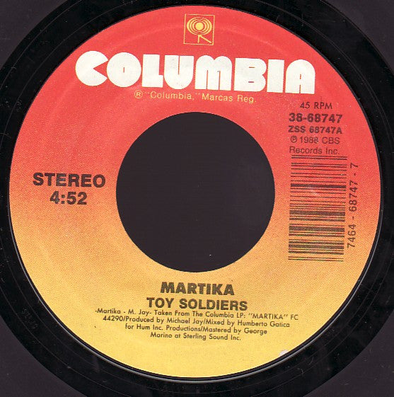 Martika - Toy Soldiers - 1988