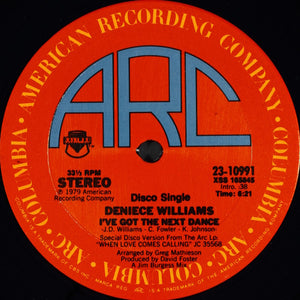 Deniece Williams - When Love Comes Calling / I've Got The Next Dance
