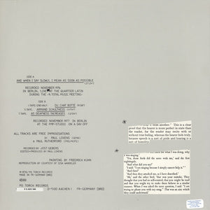 Paul Rutherford (2) - Paul Rutherford / Paul Lovens