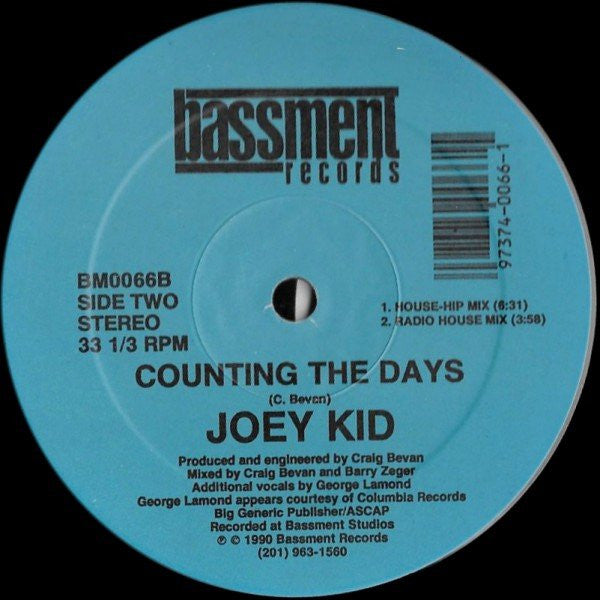 Joey Kid - Counting The Days Vinyl Record