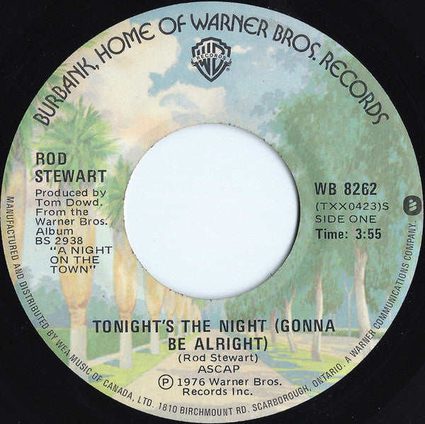 Rod Stewart - Tonight's The Night (Gonna Be Alright) - 1976