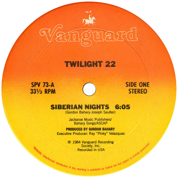 Twilight 22 - Siberian Nights - 1984