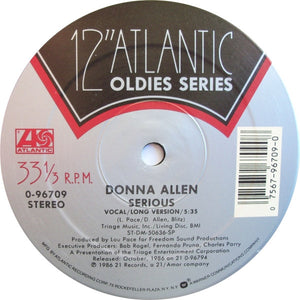 Frankie Smith / Donna Allen - Double Dutch Bus / Serious - 1986