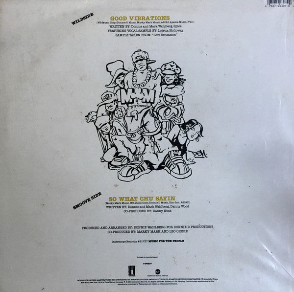 Marky Mark And The Funky Bunch Featuring Loleatta Holloway - Good Vibrations - 1991