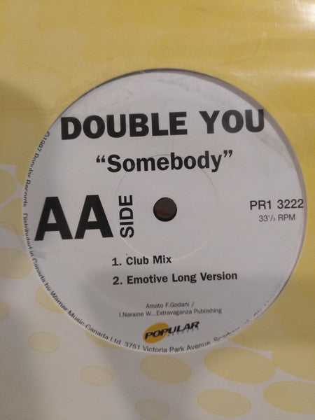 DJ Dado - Coming Back / Somebody